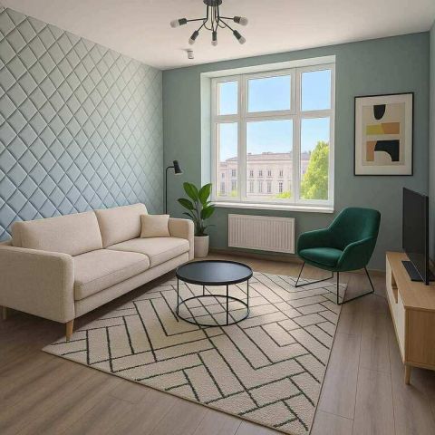 Mieszkanie 1-pokojowe Łódź Polesie, park Stefana Żeromskiego. Zdjęcie 1