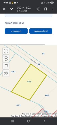 Działka rolno-budowlana Tomiczki, Orzechowa. Zdjęcie 1