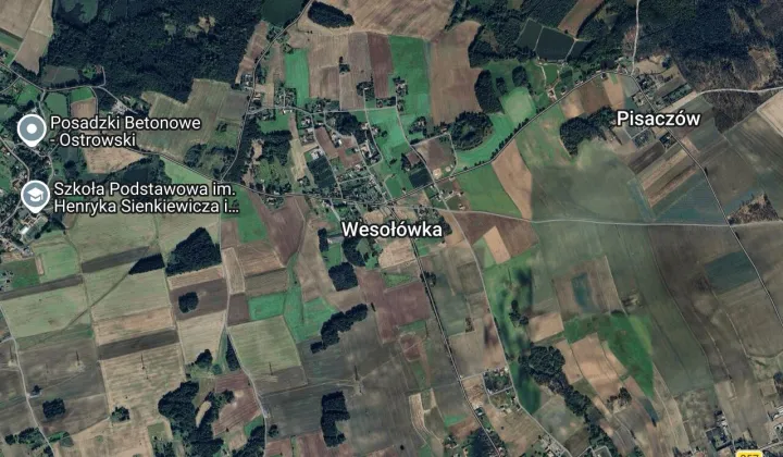 Działka budowlana Wesołówka