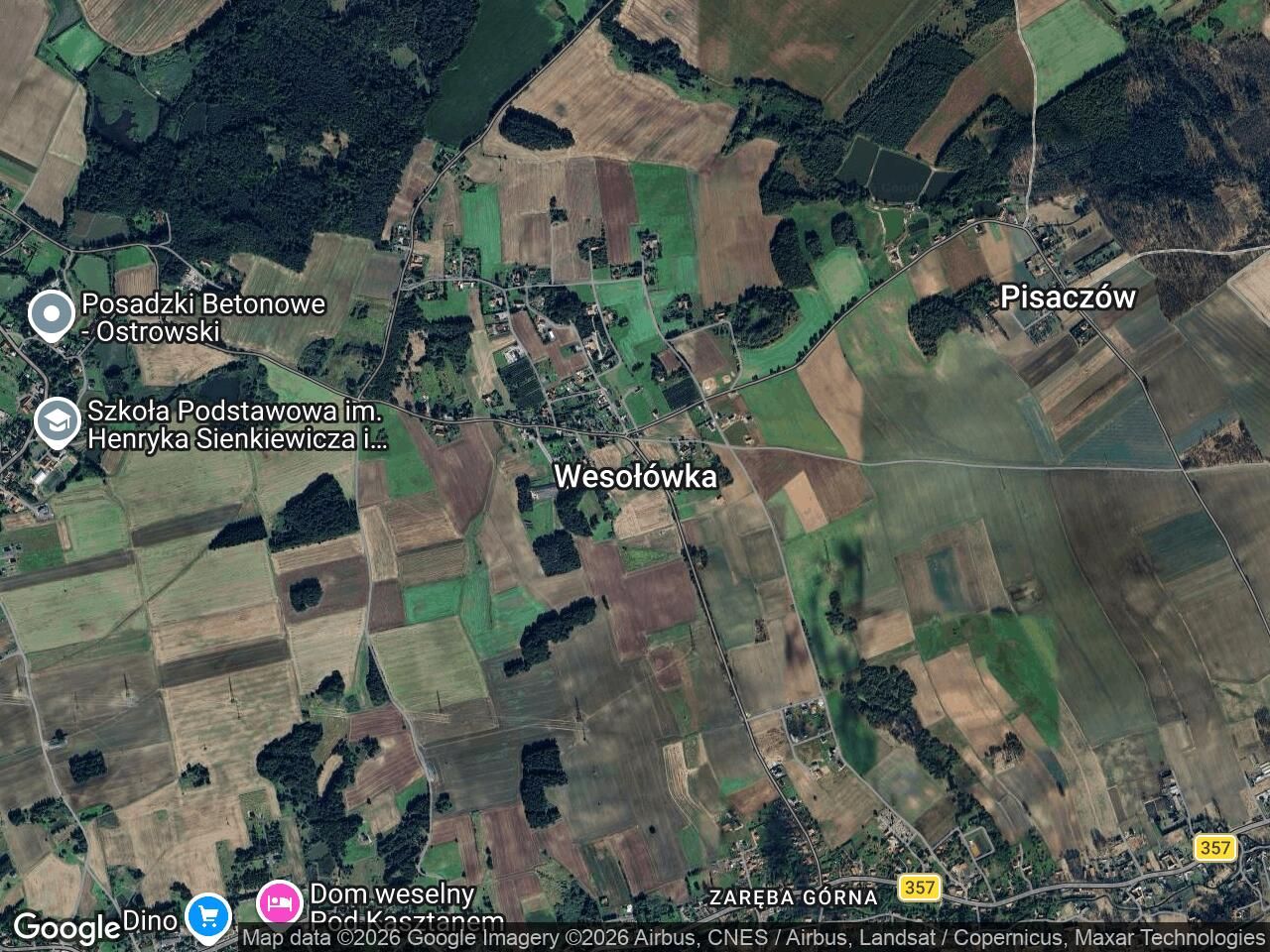 Działka budowlana Wesołówka. Zdjęcie 1