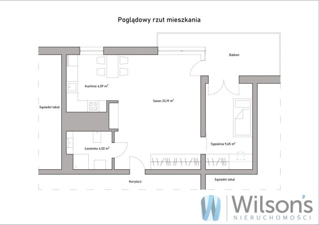 Mieszkanie 2-pokojowe Warszawa Wola, ul. Marcina Kasprzaka. Zdjęcie 16