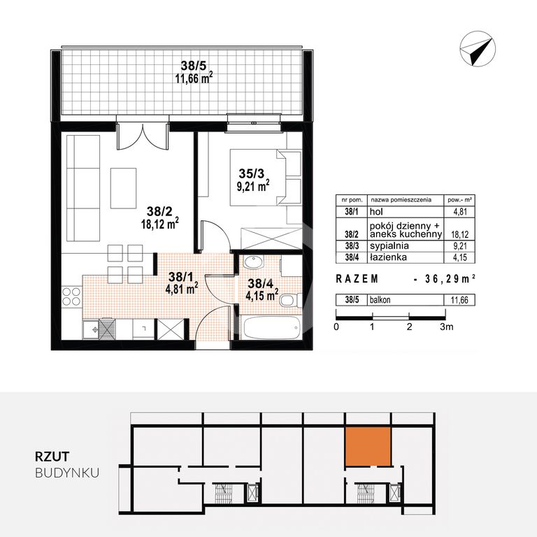 Mieszkanie 2-pokojowe Rzeszów, ul. Czudecka. Zdjęcie 11