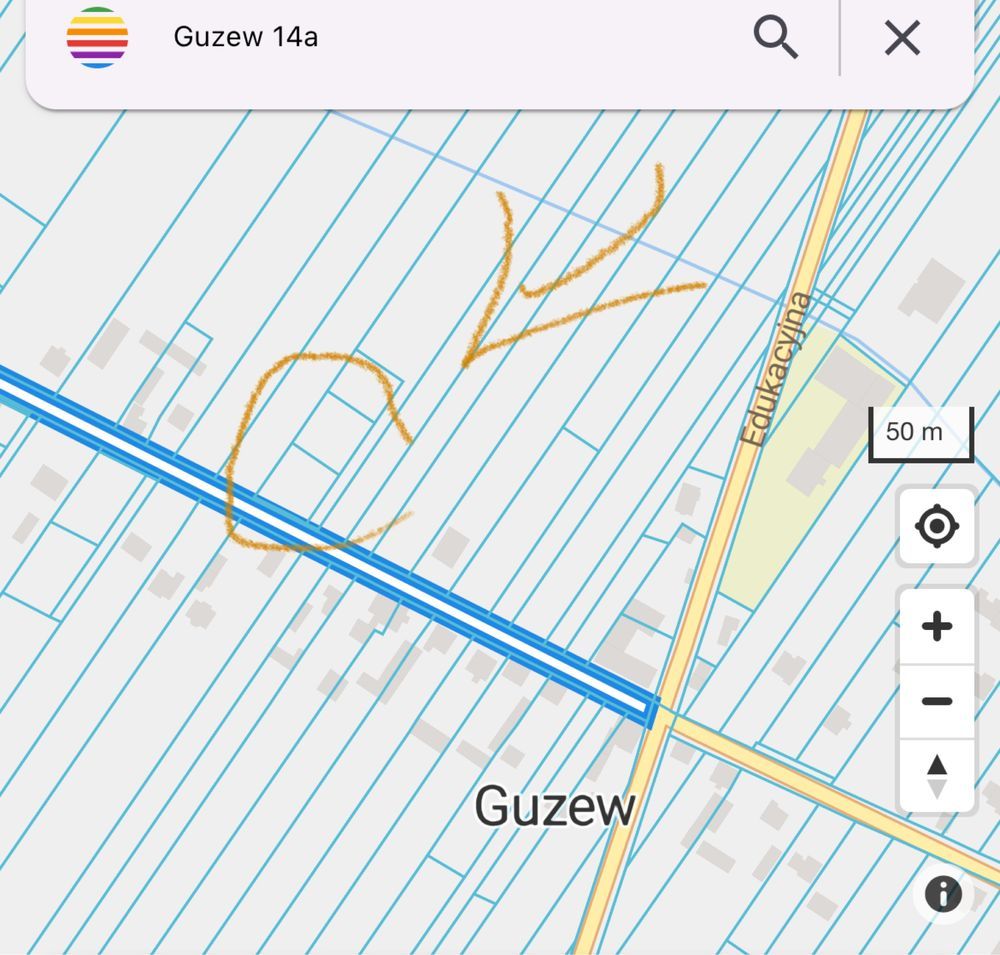 Działka budowlana Guzew. Zdjęcie 6