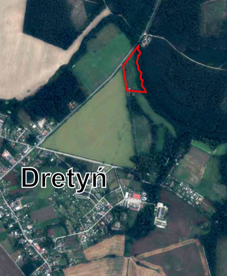 Działka budowlana Dretyń. Zdjęcie 4