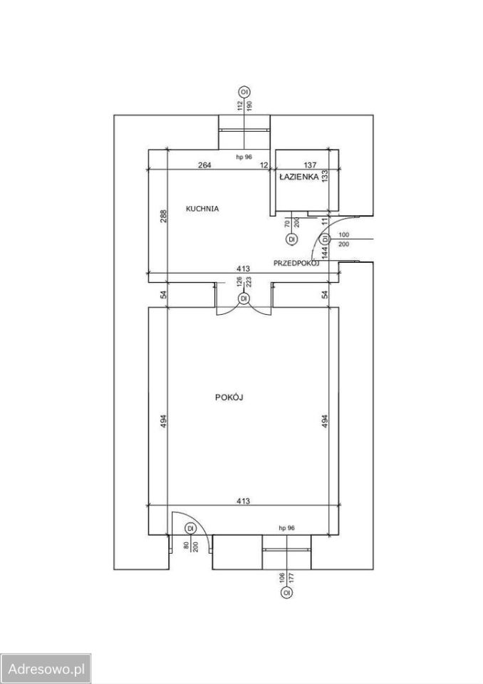 Mieszkanie 1-pokojowe Kraków Borek Fałęcki, ul. Józefa Montwiłła-Mireckiego. Zdjęcie 20