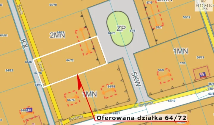Działka budowlana Giedajty