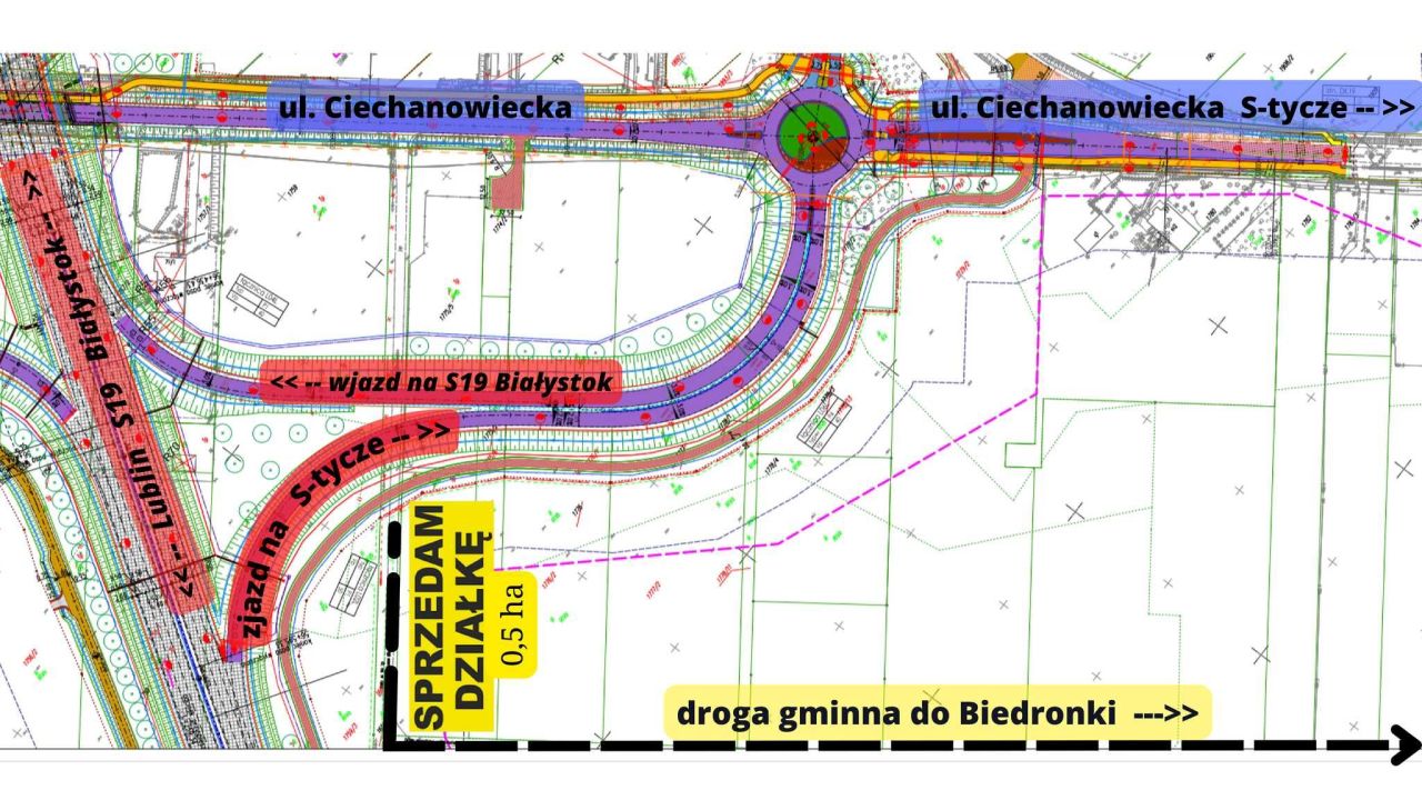 Działka inwestycyjna Siemiatycze. Zdjęcie 2