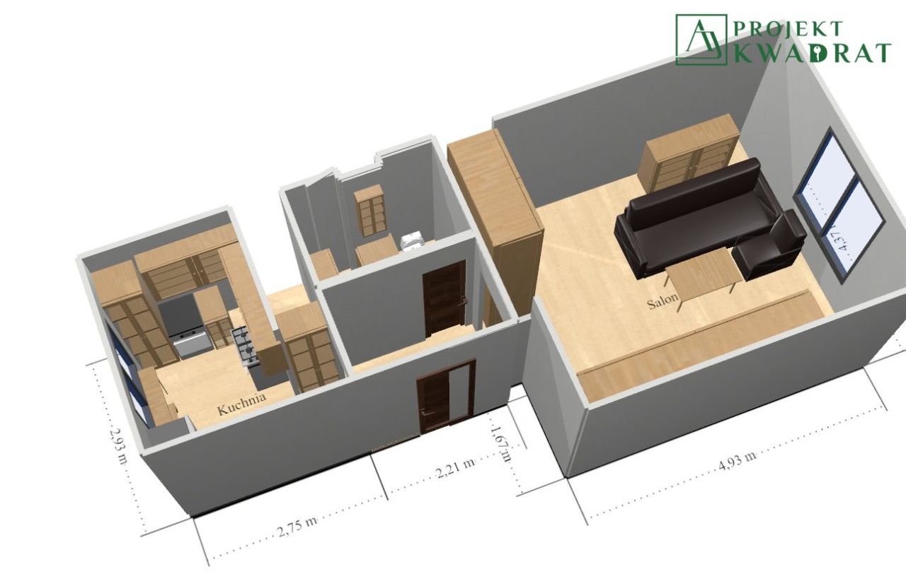 Mieszkanie 1-pokojowe Gliwice Ligota Zabrska, ul. Pocztowa. Zdjęcie 10