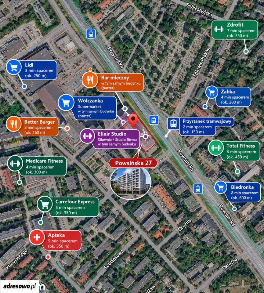 Mieszkanie 3-pokojowe Warszawa Mokotów, ul. Powsińska. Zdjęcie 14