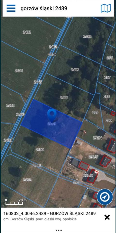 Działka budowlana Gorzów Śląski. Zdjęcie 5