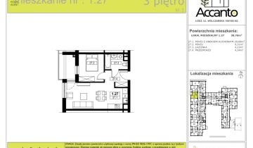 Mieszkanie 2-pokojowe Łódź Śródmieście, ul. Wólczańska