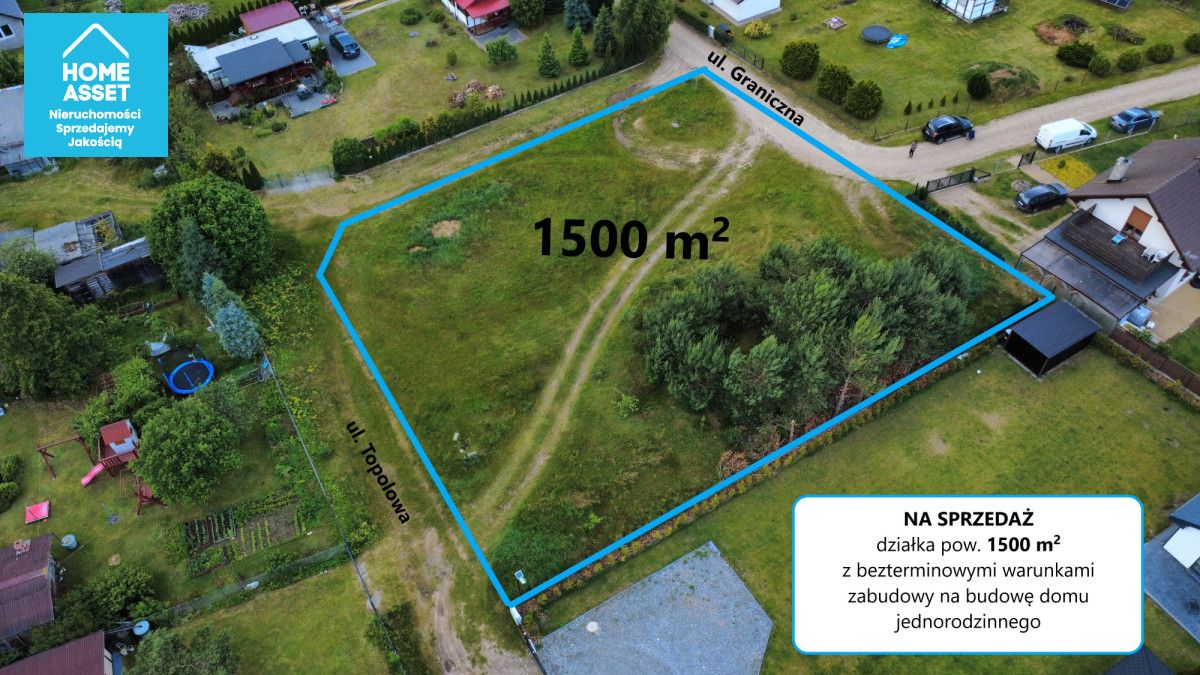 Działka budowlana Domatówko, ul. Graniczna. Zdjęcie 2