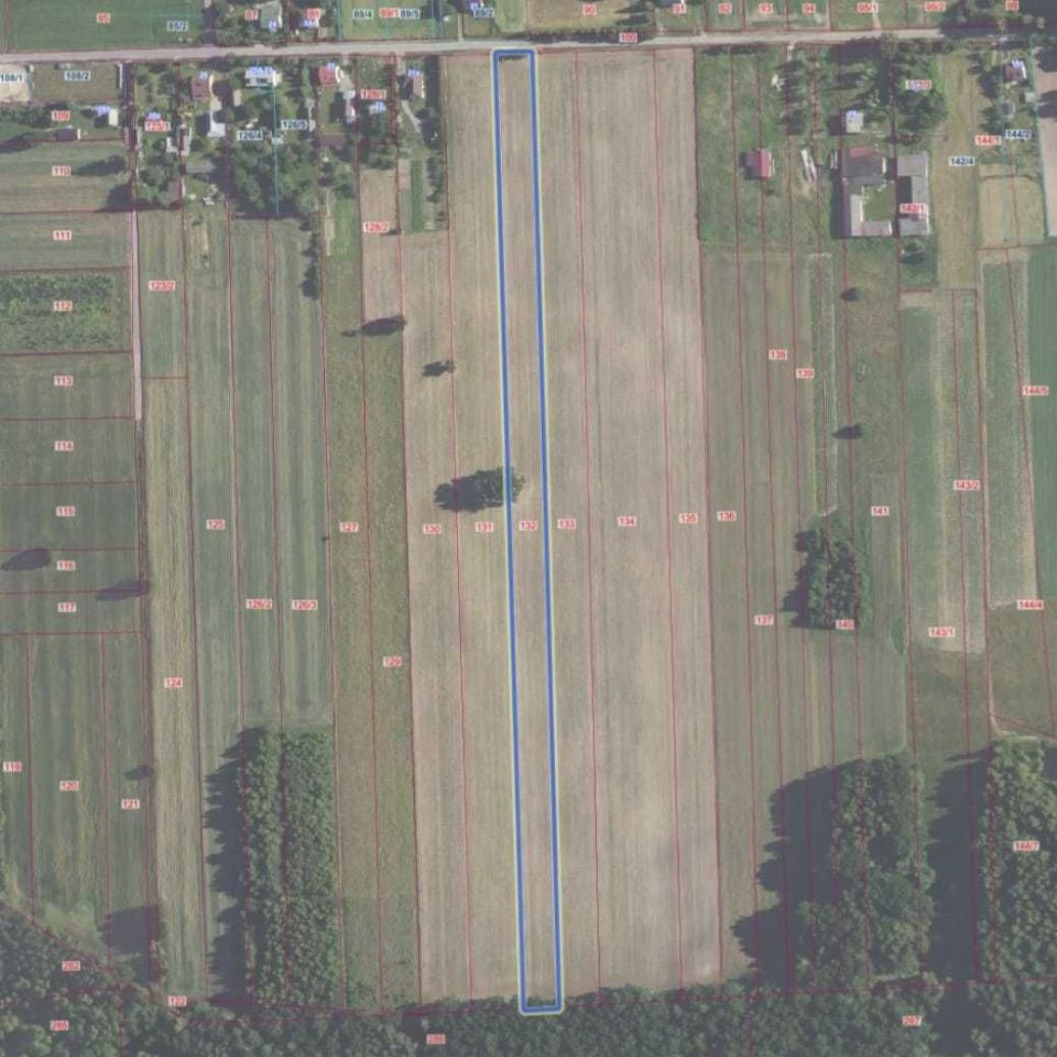 Działka budowlana Dąbrowa Tarnawacka. Zdjęcie 2