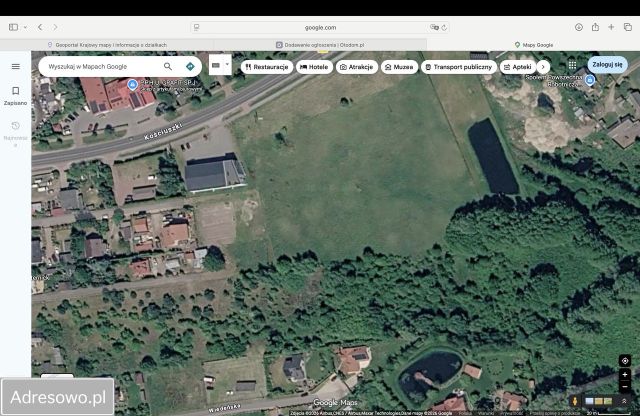 Działka budowlana Sade Budy. Zdjęcie 1