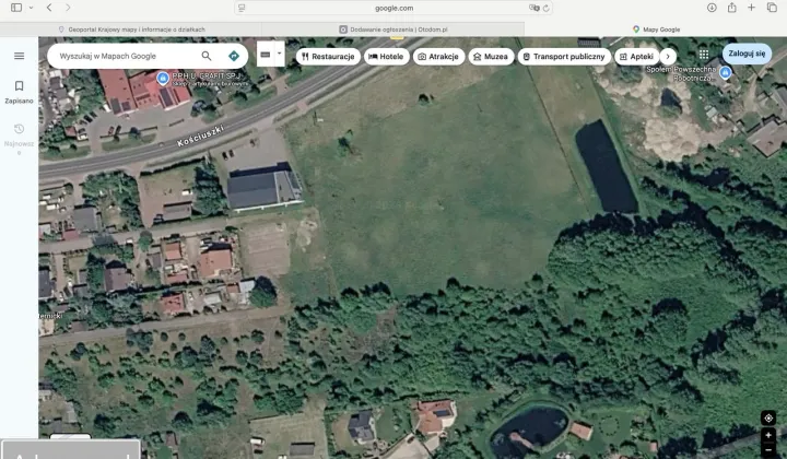 Działka budowlana Sade Budy