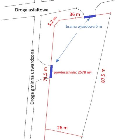 Działka inwestycyjna Rżyska. Zdjęcie 1