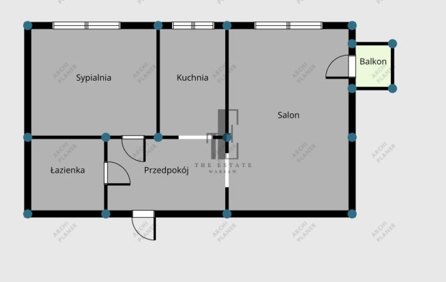 Mieszkanie 2-pokojowe Warszawa Bielany. Zdjęcie 3