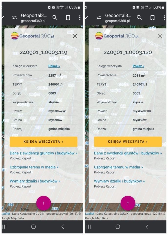 Działka rolna Myszków Mrzygłód. Zdjęcie 3