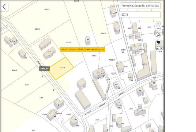 Działka budowlana Koszalin Jamno, ul. Promowa. Zdjęcie 1