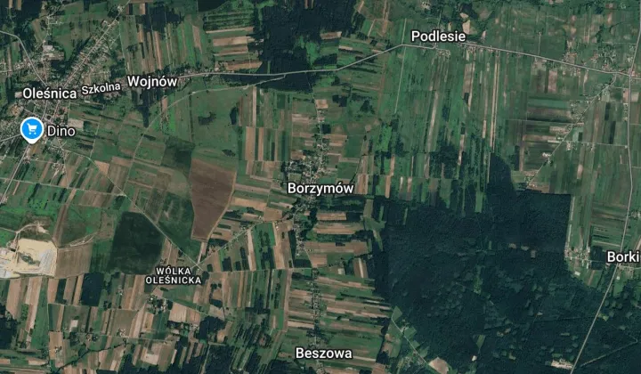 Działka rolno-budowlana Borzymów