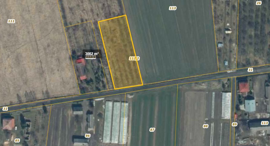 Działka rolno-budowlana Brodek. Zdjęcie 2