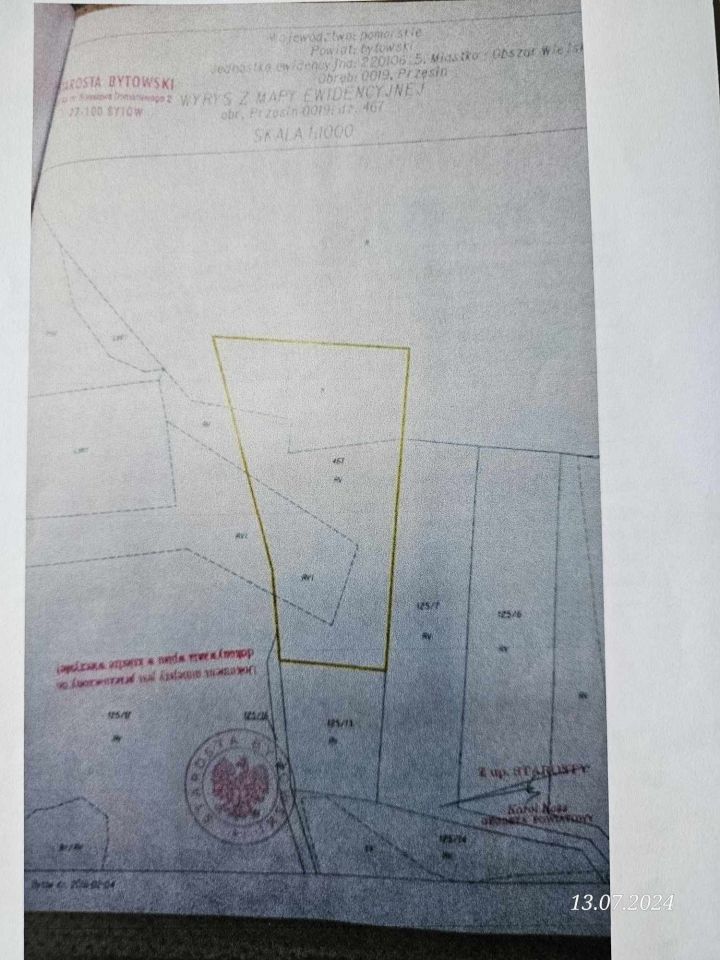 Działka budowlana Przęsin. Zdjęcie 7