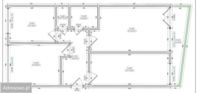 Mieszkanie 3-pokojowe Wrocław Popowice, ul. Białowieska. Zdjęcie 5