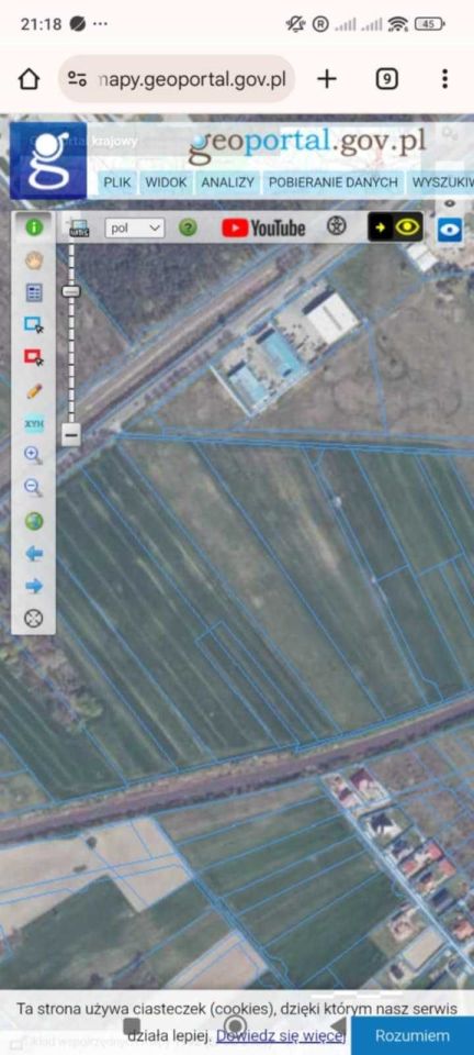 Działka inwestycyjna Kostrzyn nad Odrą