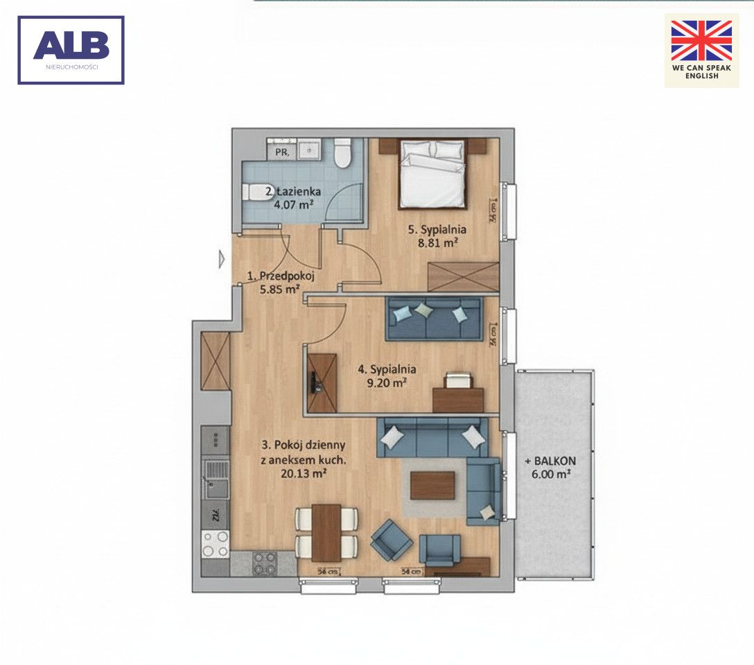 Mieszkanie 3-pokojowe Gdańsk Chełm. Zdjęcie 9