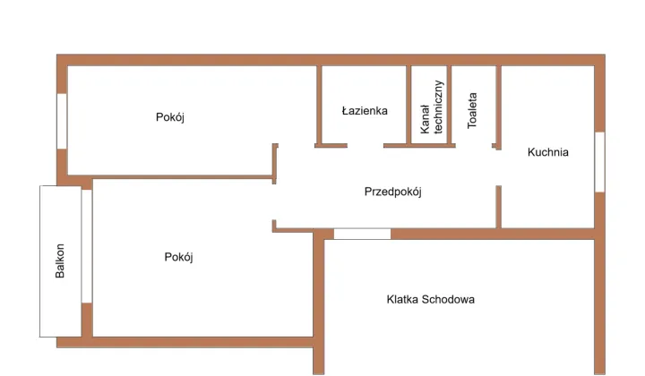 Mieszkanie 2-pokojowe Głogów Kopernik, ul. Perseusza
