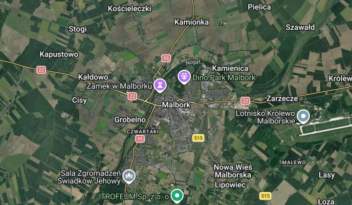 Mieszkanie 3-pokojowe Malbork