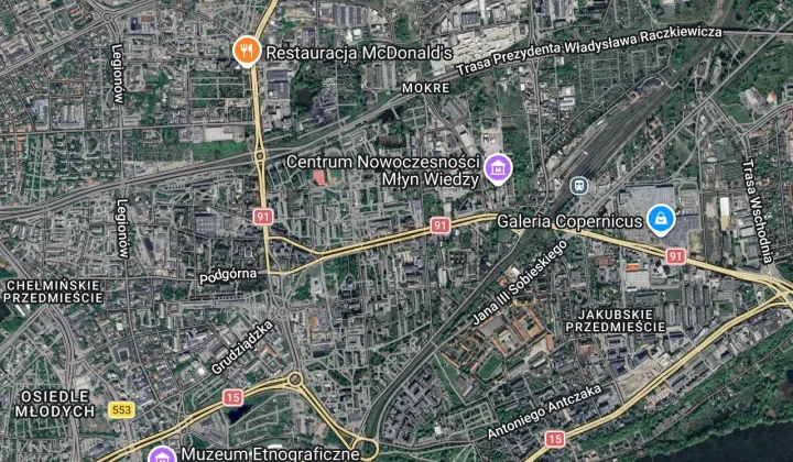 Mieszkanie 3-pokojowe Toruń Mokre, ul. Tadeusza Kościuszki