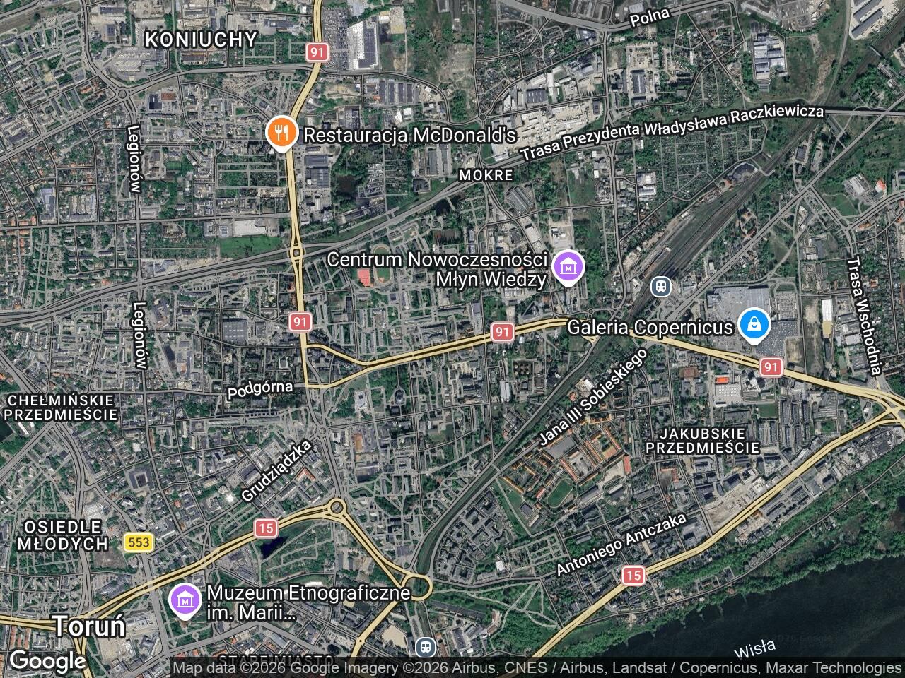 Mieszkanie 3-pokojowe Toruń Mokre, ul. Tadeusza Kościuszki. Zdjęcie 1