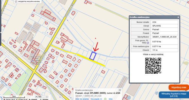 Działka budowlana Poznań Spławie, ul. Bobrownicka. Zdjęcie 1