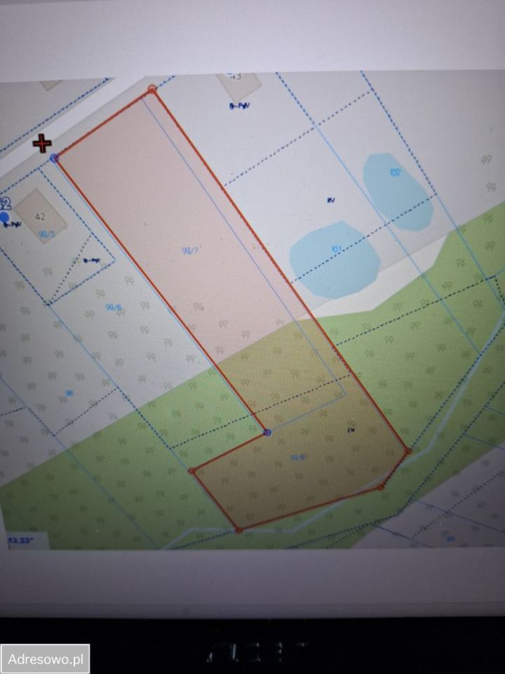 Działka siedliskowa Nowinka