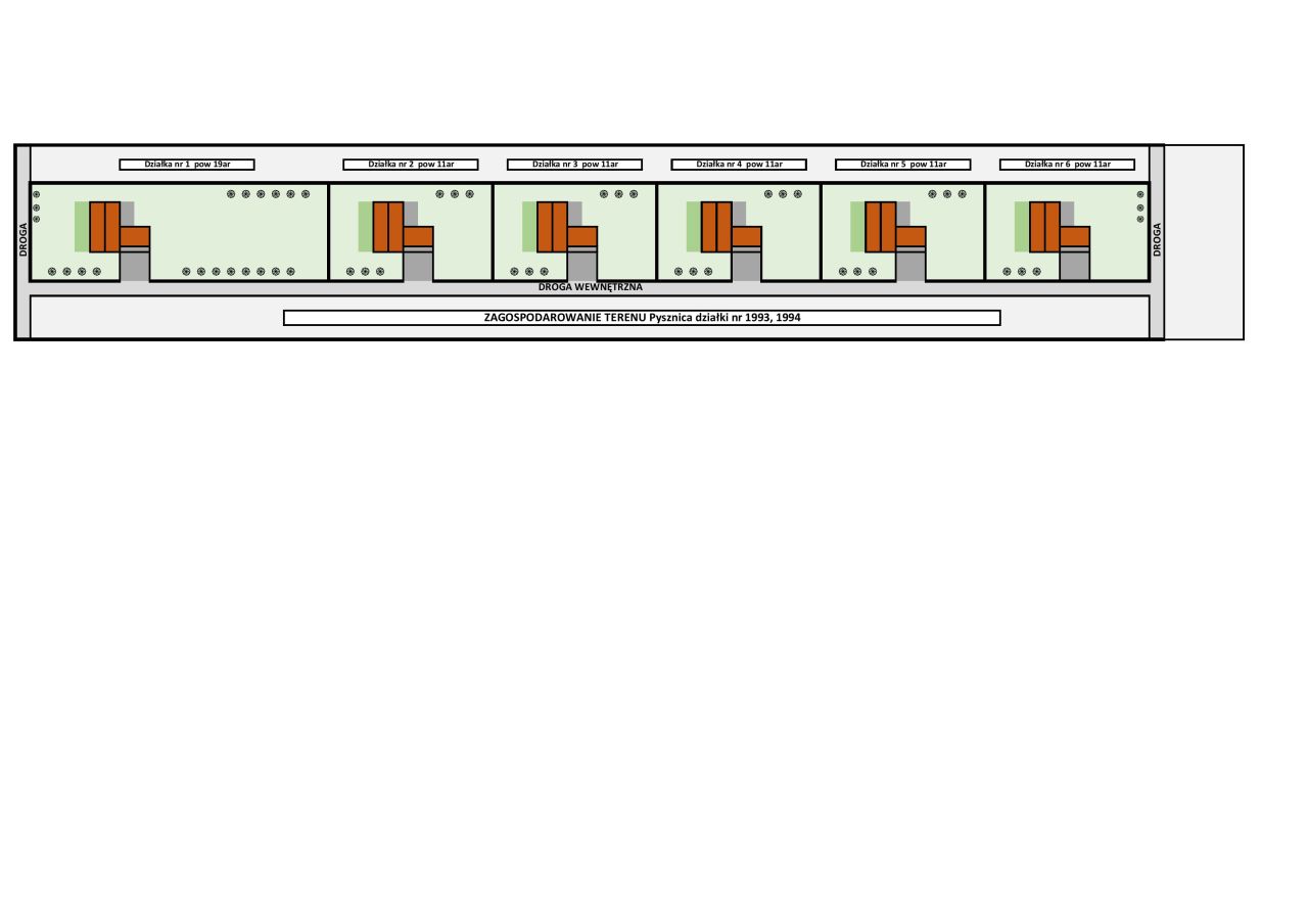 Działka budowlana Pysznica Kaczyłów, ul. Jarzębinowa. Zdjęcie 2