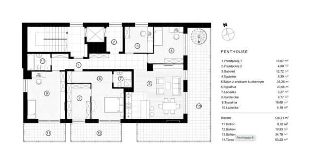 Mieszkanie 5-pokojowe Kraków Bieżanów, ul. Anny Libera. Zdjęcie 9