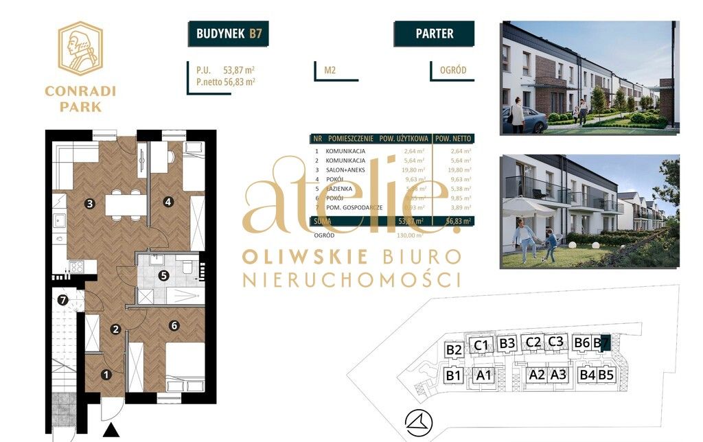 Mieszkanie 3-pokojowe Bąkowo, ul. Kasztanowa. Zdjęcie 4