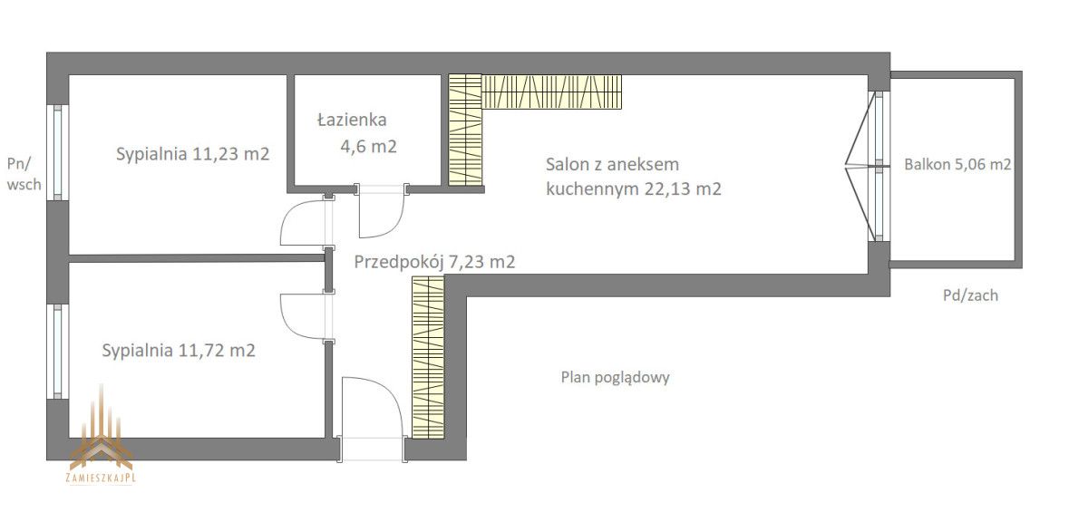 Mieszkanie 3-pokojowe Warszawa Ursus, ul. Tomcia Palucha. Zdjęcie 12