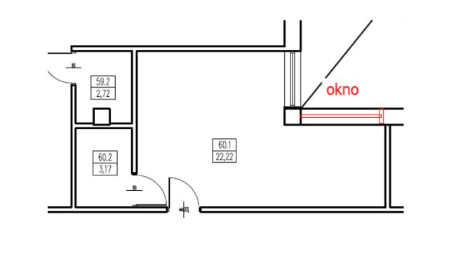 Mieszkanie 1-pokojowe Bydgoszcz, ul. Mazowiecka. Zdjęcie 3