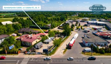 Działka inwestycyjna Konstantynów Łódzki, ul. Łódzka