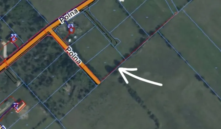 Działka rekreacyjna Pluski, ul. Polna