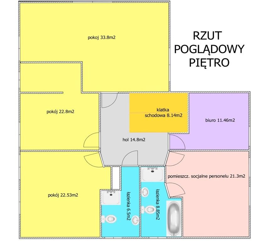 dom wolnostojący, 9 pokoi Wrocław Ołtaszyn, ul. Jarzynowa. Zdjęcie 5