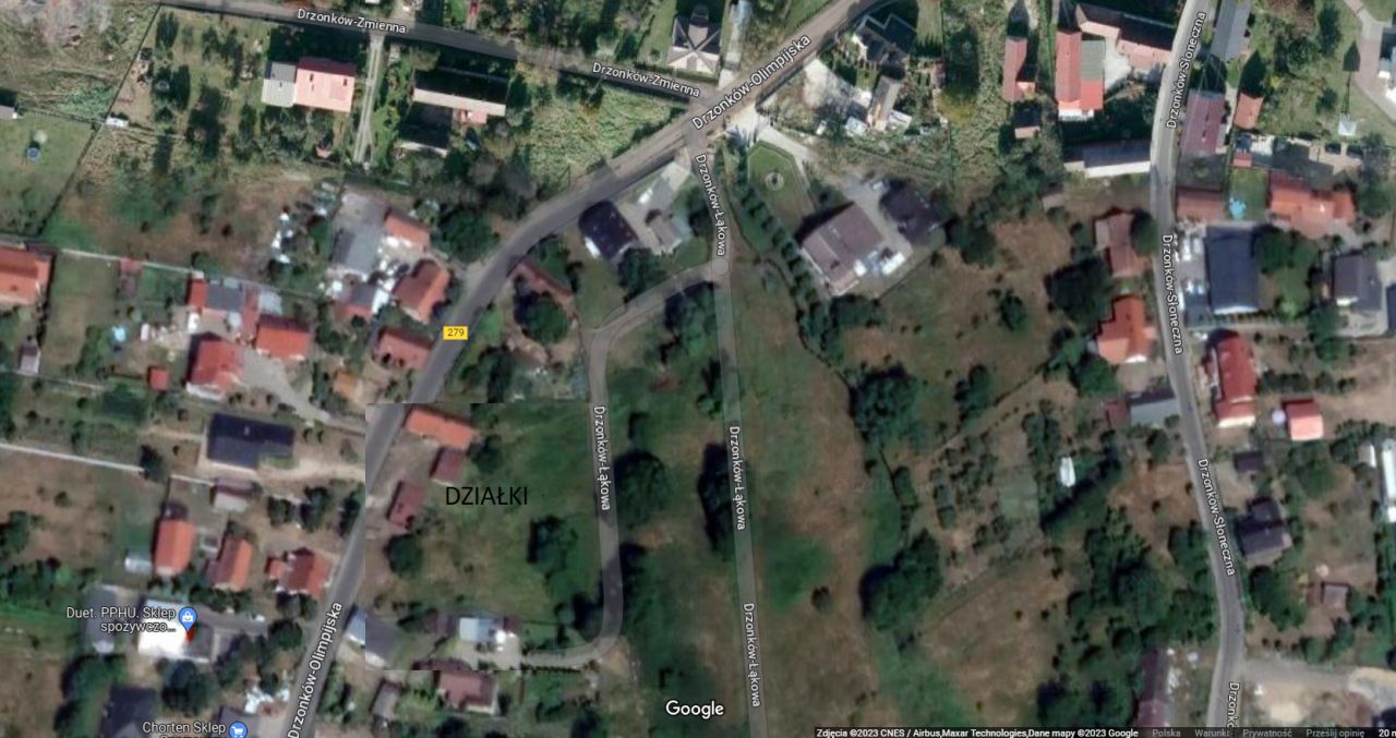 Działka budowlana Zielona Góra Drzonków, ul. Drzonków-Olimpijska. Zdjęcie 5