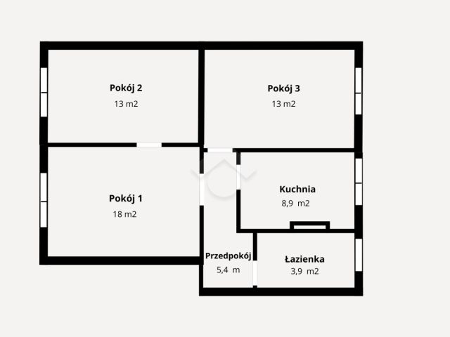 Mieszkanie 3-pokojowe Wrocław Huby, ul. Sernicka. Zdjęcie 16
