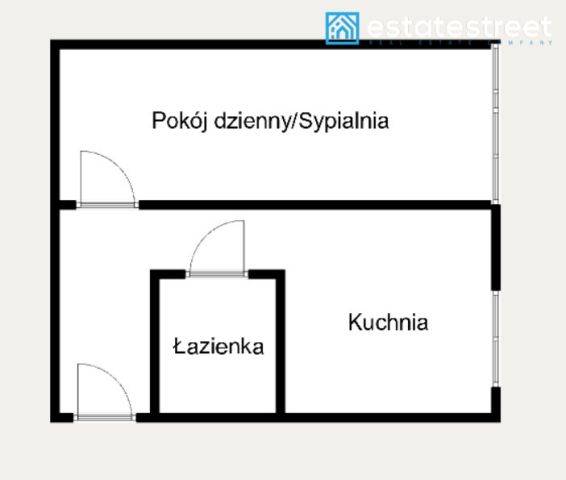 Mieszkanie 1-pokojowe Kraków Krowodrza, ul. Królewska. Zdjęcie 15