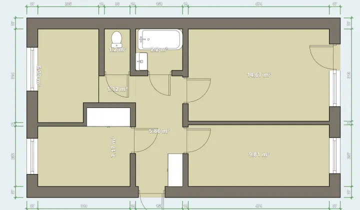 Mieszkanie 3-pokojowe Lublin Czechów, ul. Radzyńska