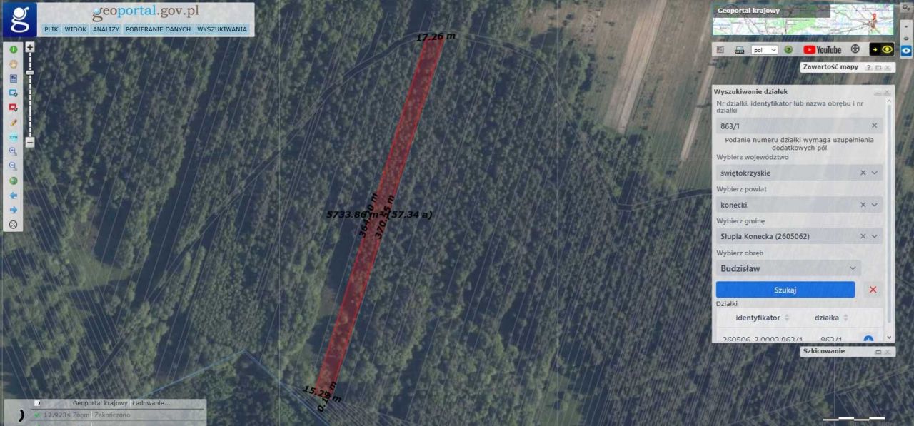 Działka leśna Budzisław. Zdjęcie 6