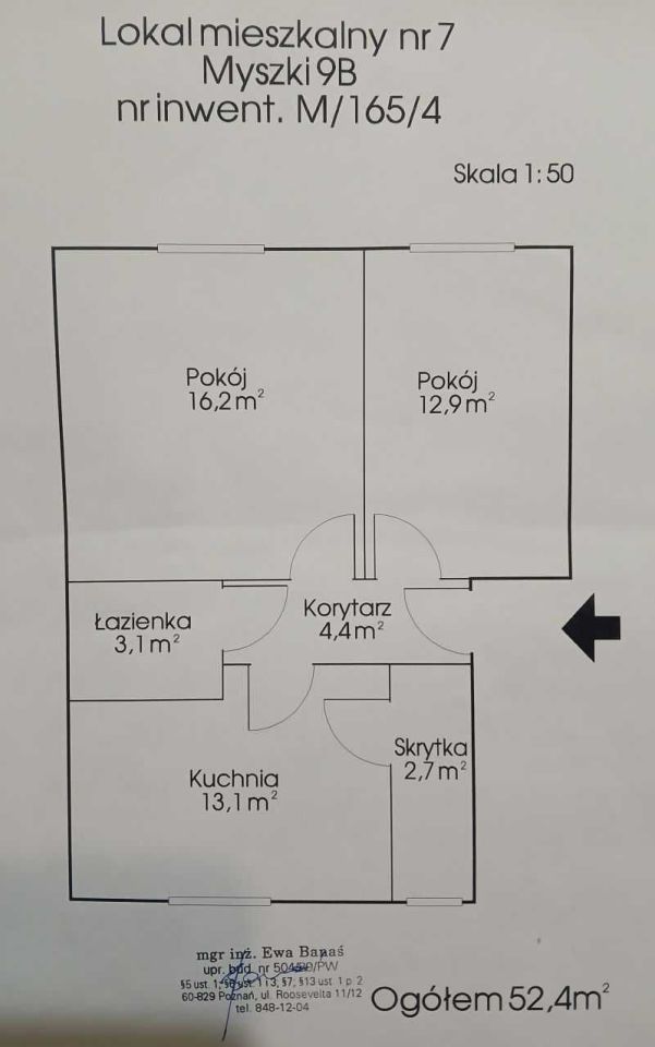 Mieszkanie 2-pokojowe Myszki. Zdjęcie 4