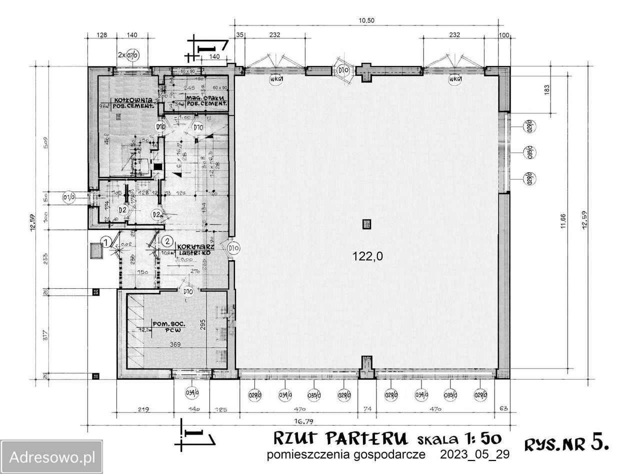 dom wolnostojący, 9 pokoi Gospodarz, ul. Spacerowa. Zdjęcie 9